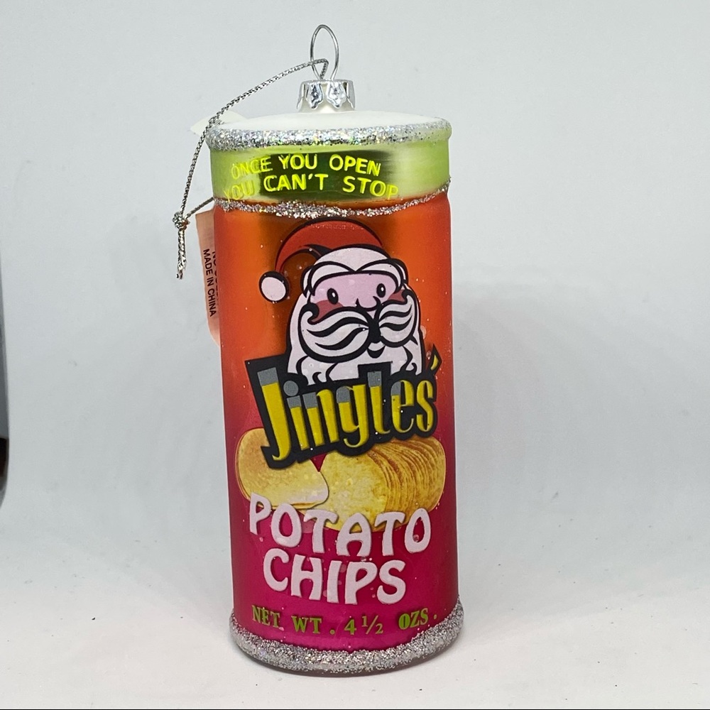 Home Holiday Ornament Bloomingdale’s Glass Potato Chips Christmas